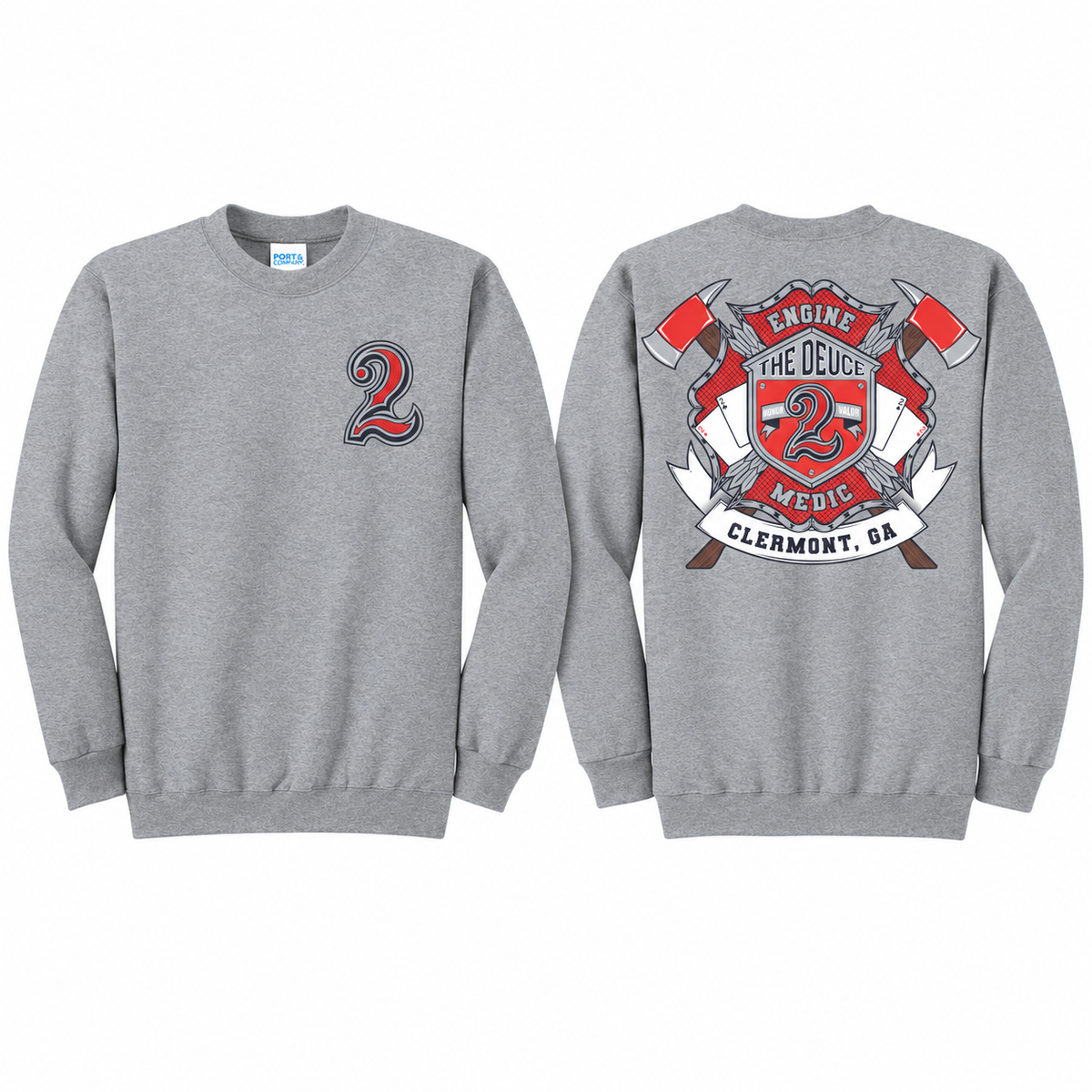 Clermont Station #2 Crewneck