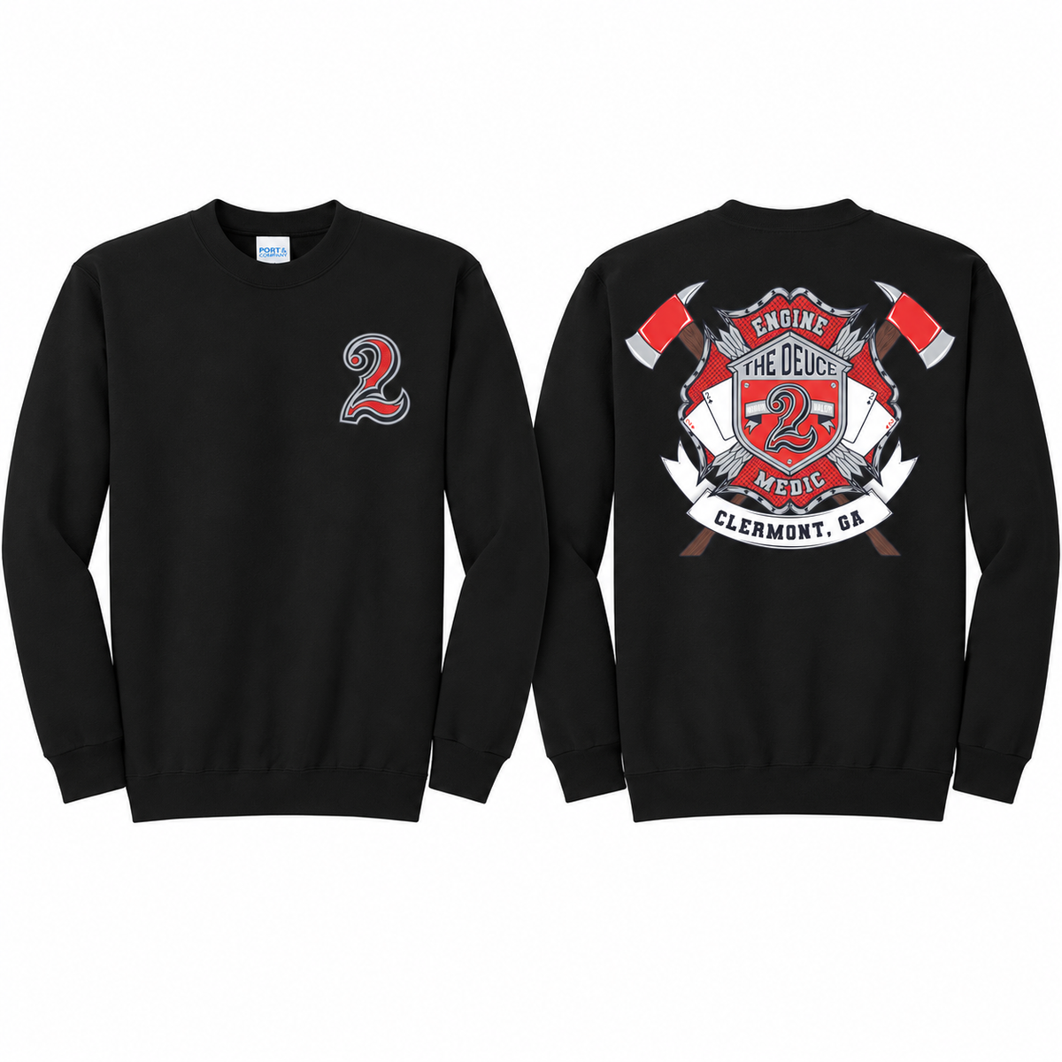 Clermont Station #2 Crewneck