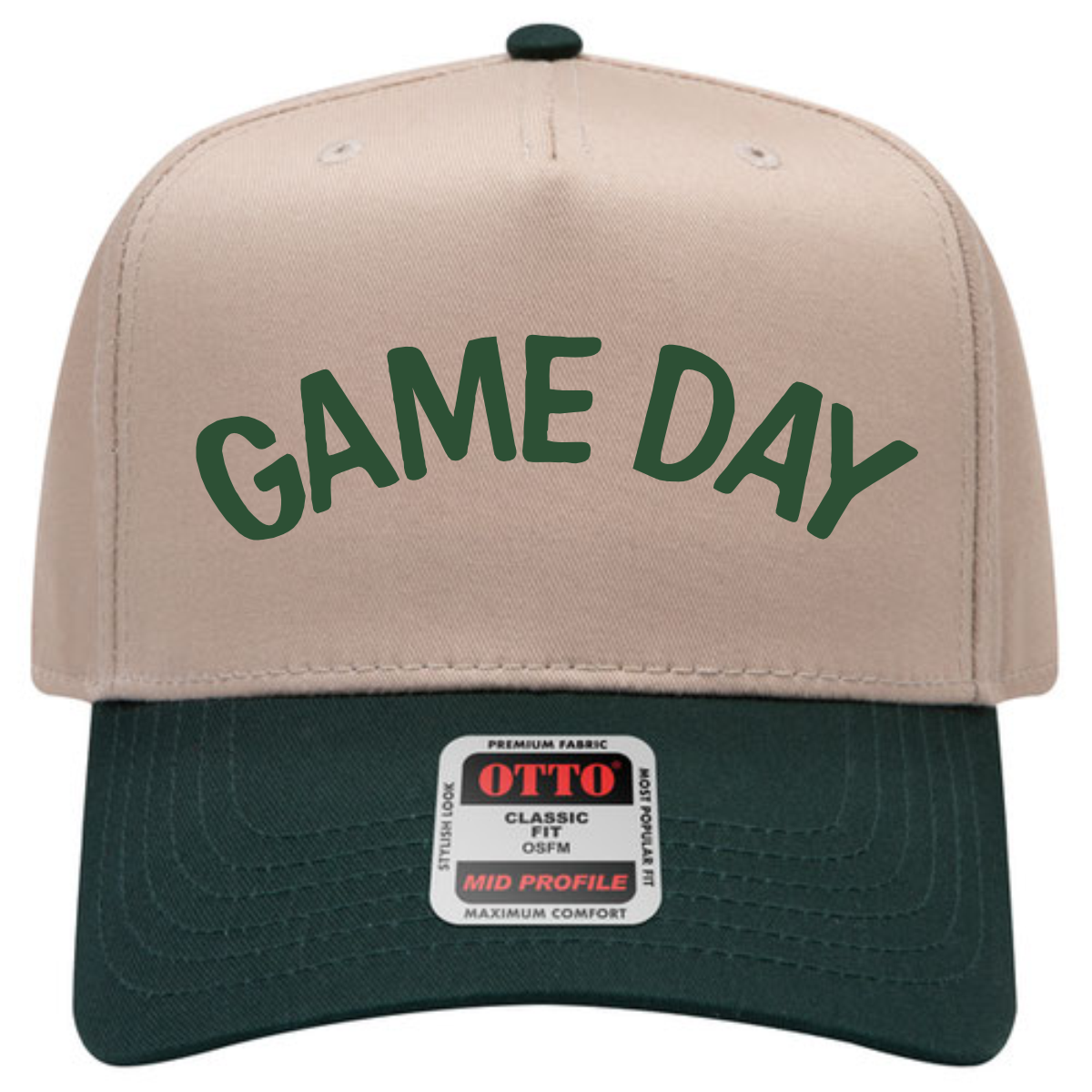 Green Game Day Cap