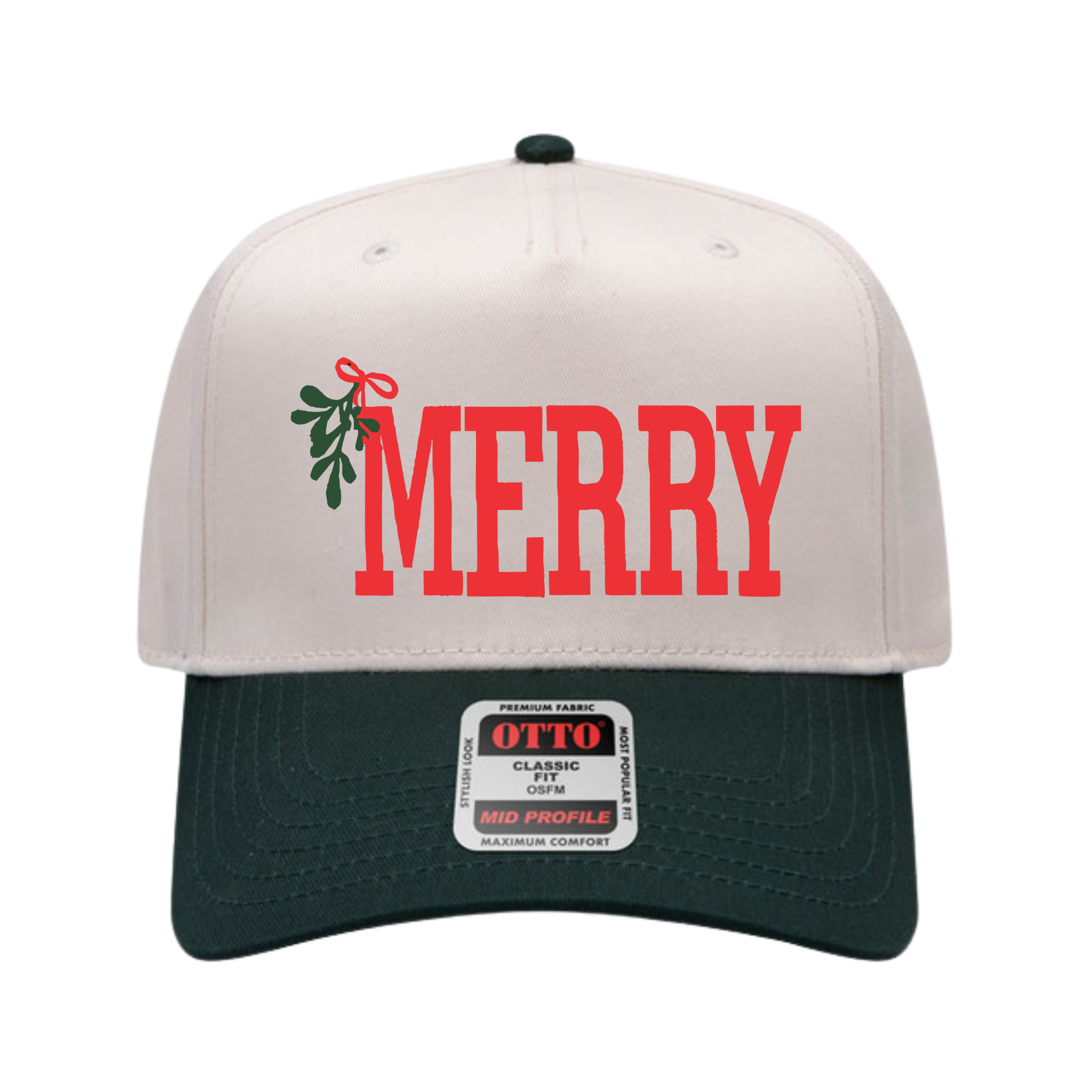 Mistletoe Merry Cap