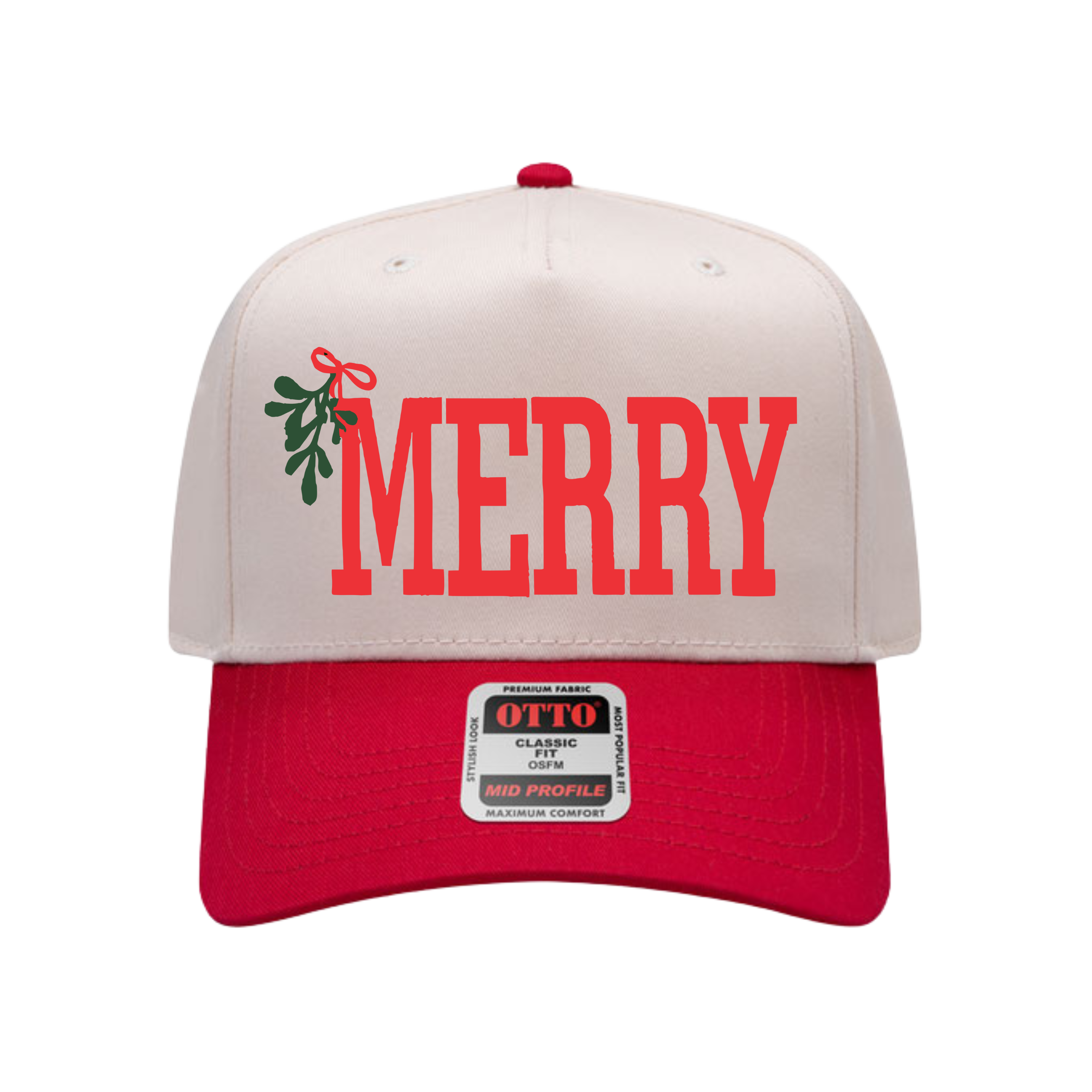 Mistletoe Merry Cap