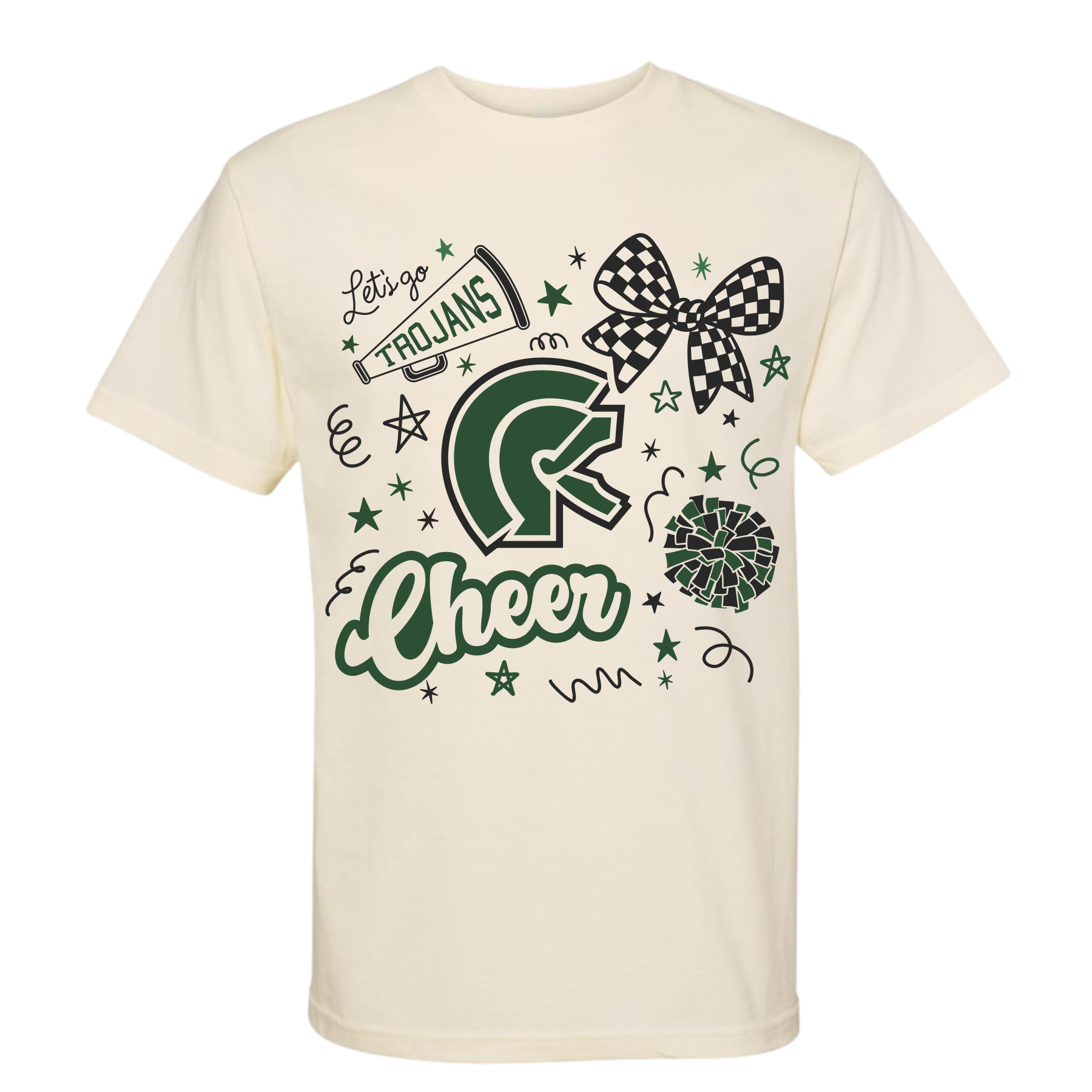 Trojan Cheer Fun Tee