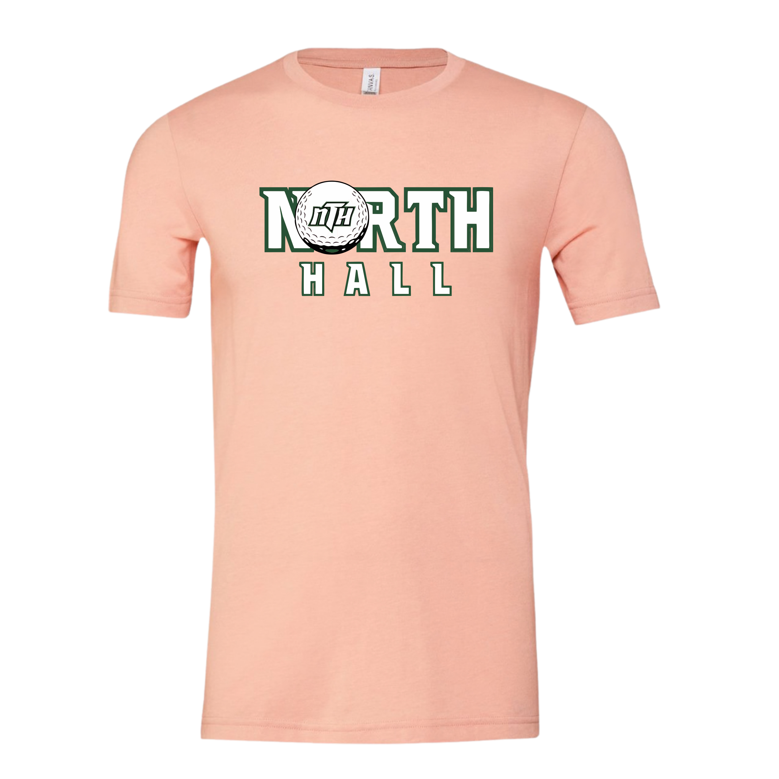 North Hall Golf Peach Tee