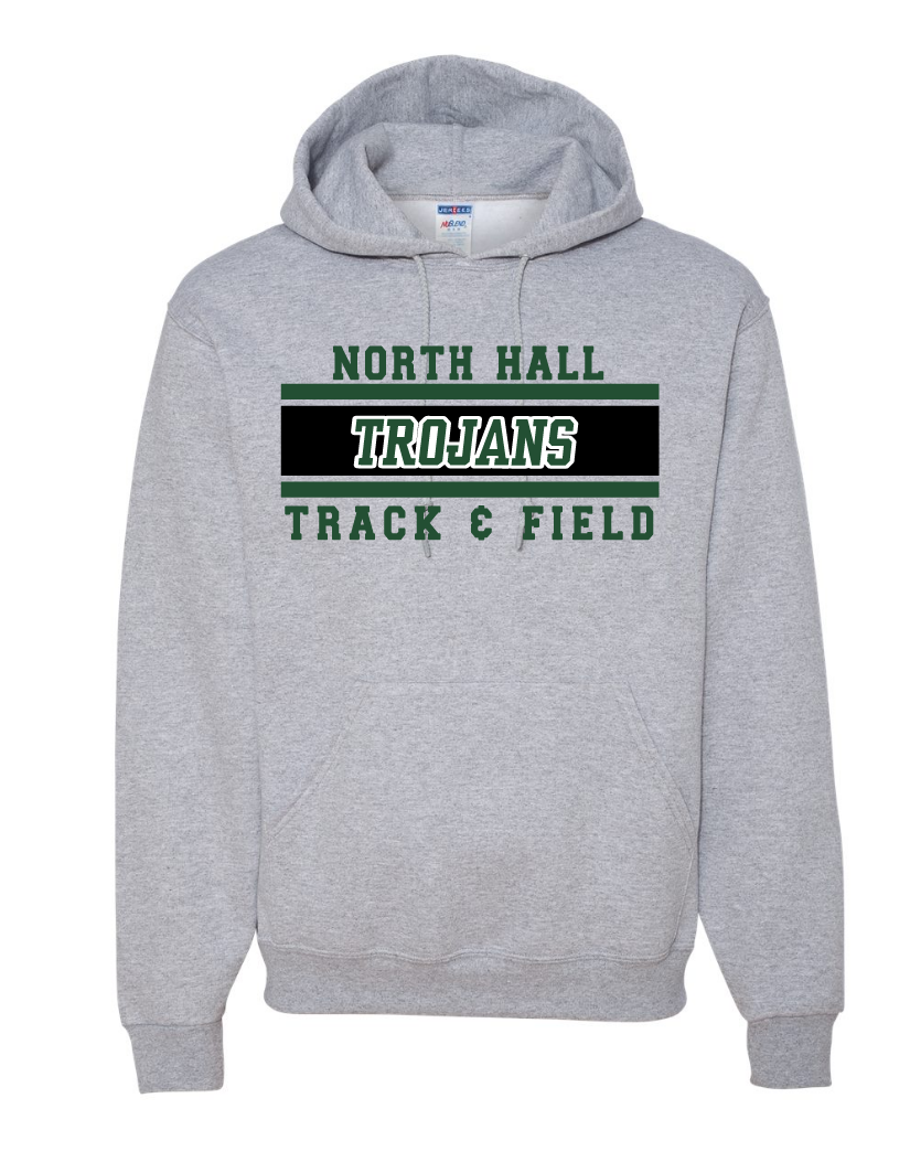 North Hall Trojans Track & Field Crewneck/Hoodie