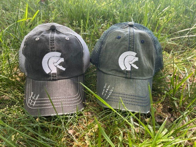 Distressed Trojan Hats