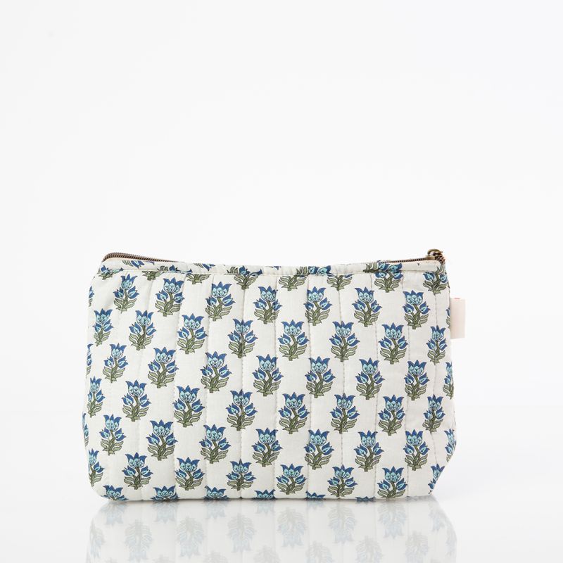 Block Print Clutch