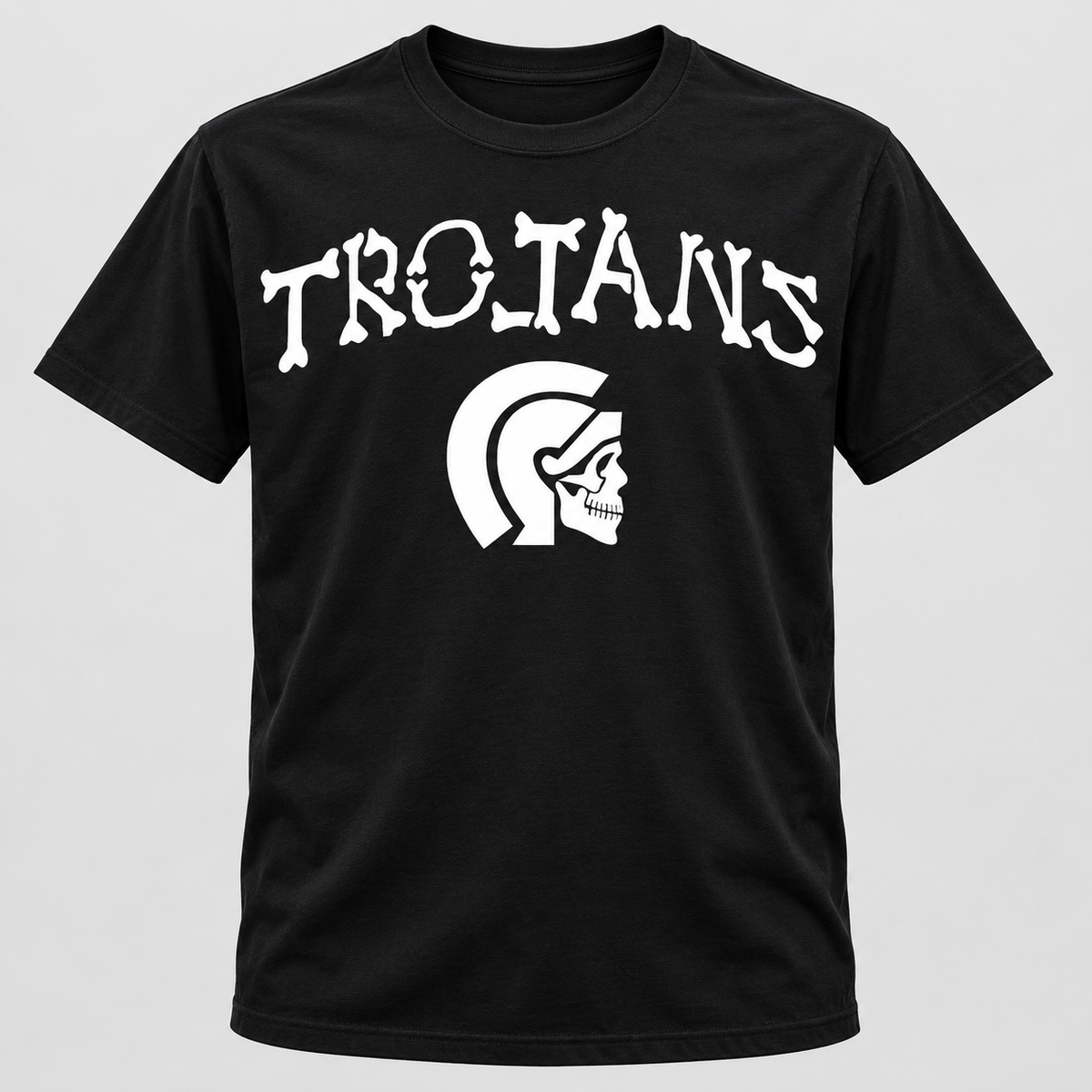 North Hall Trojans Skull & Bones