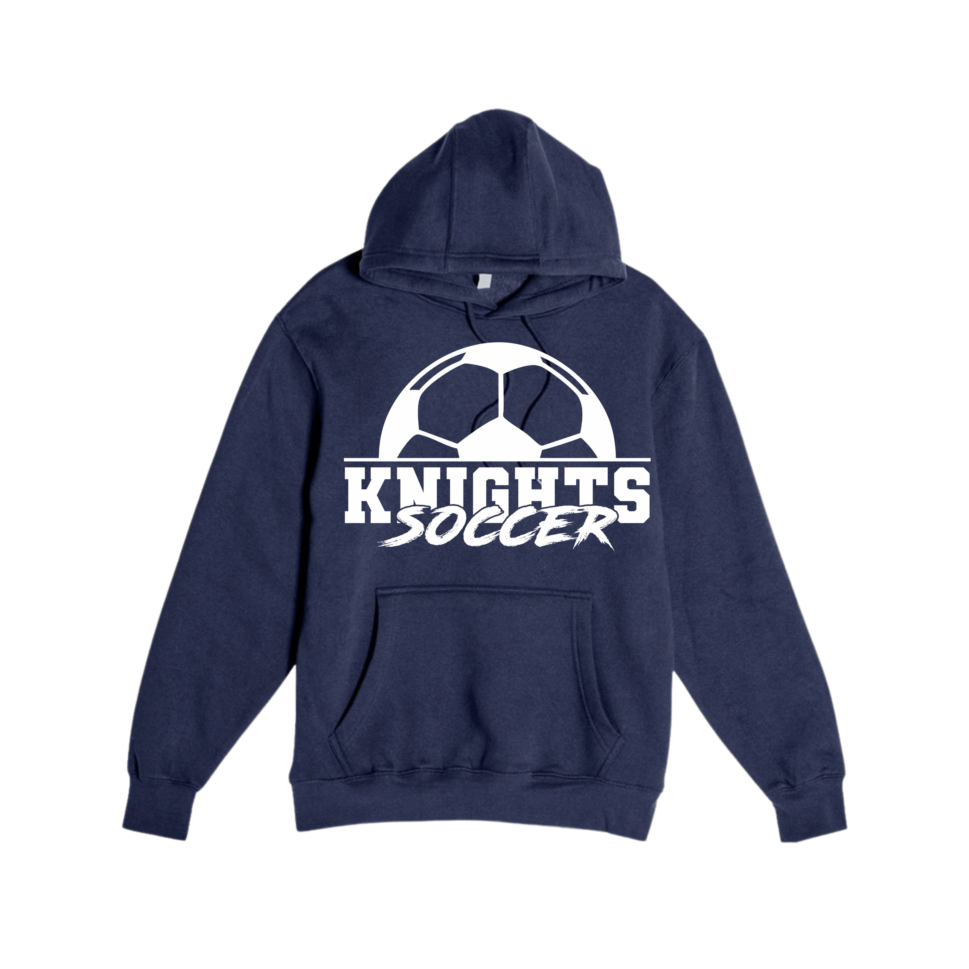 Knight Navy Soccer Hoodie