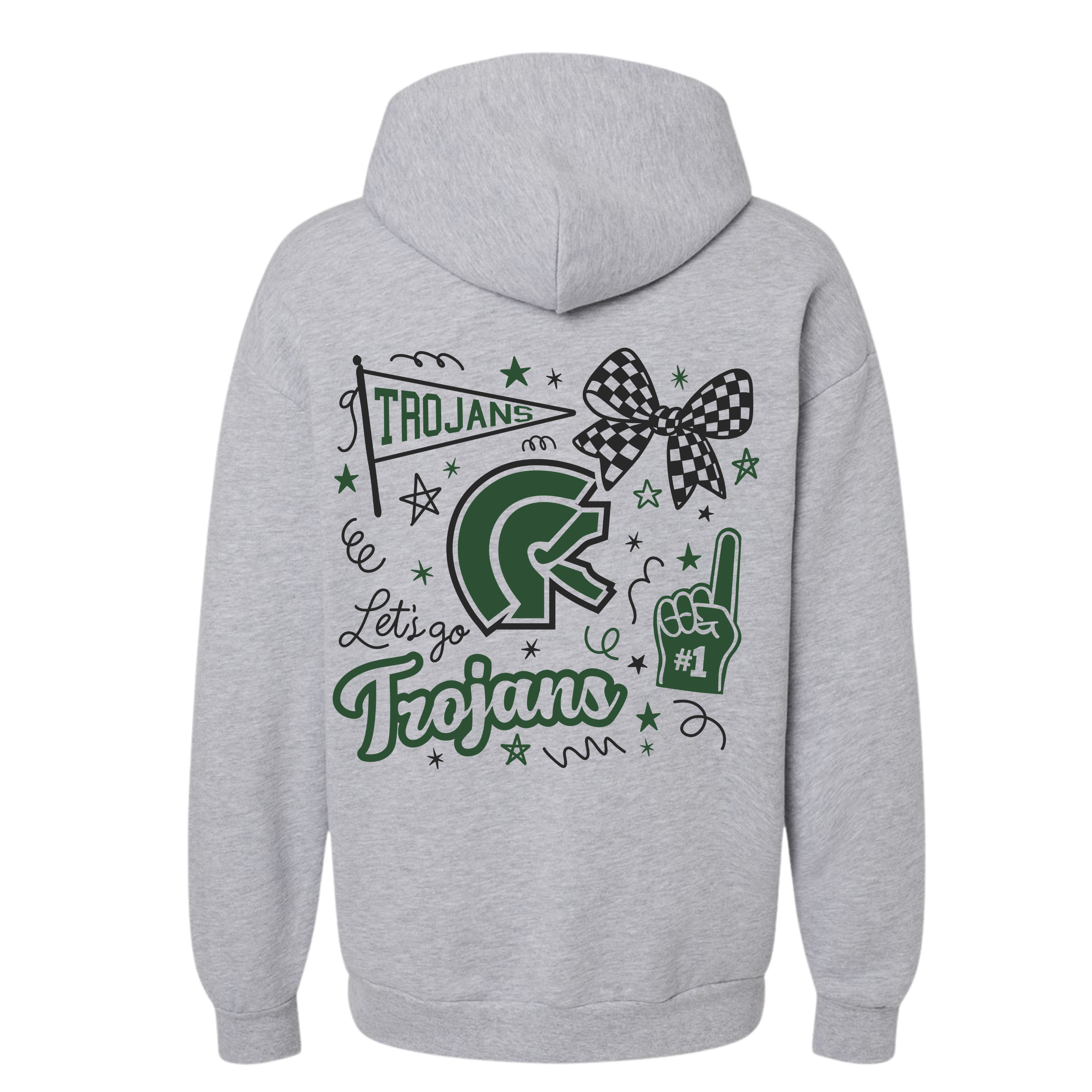 Let's Go Trojans Hoodie