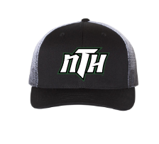 NTH Faded Black Trucker Hat