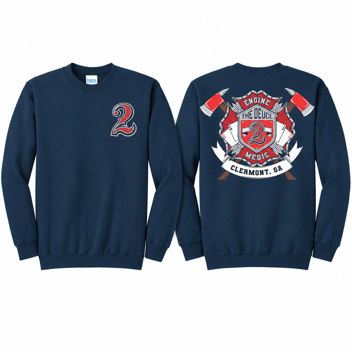 Clermont Station #2 Crewneck