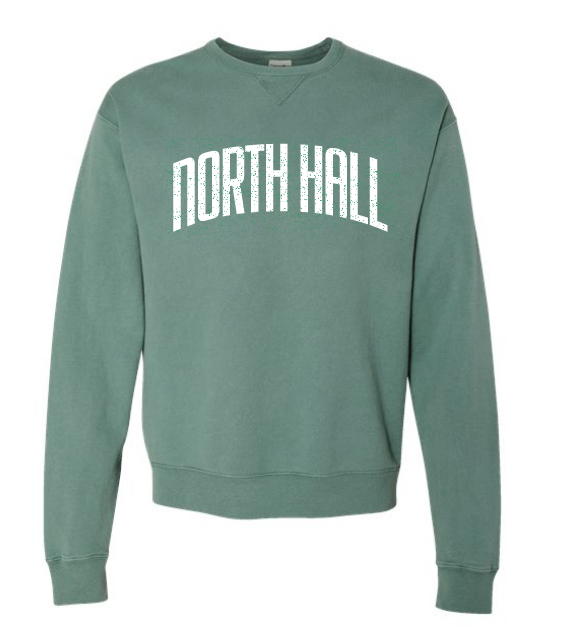 North Hall Distressed Crewneck