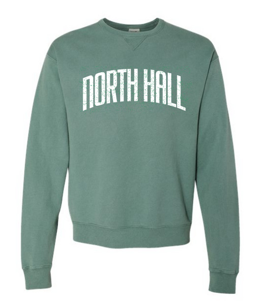 North Hall Distressed Crewneck