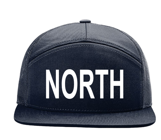 North Seven Panel Trucker Hat