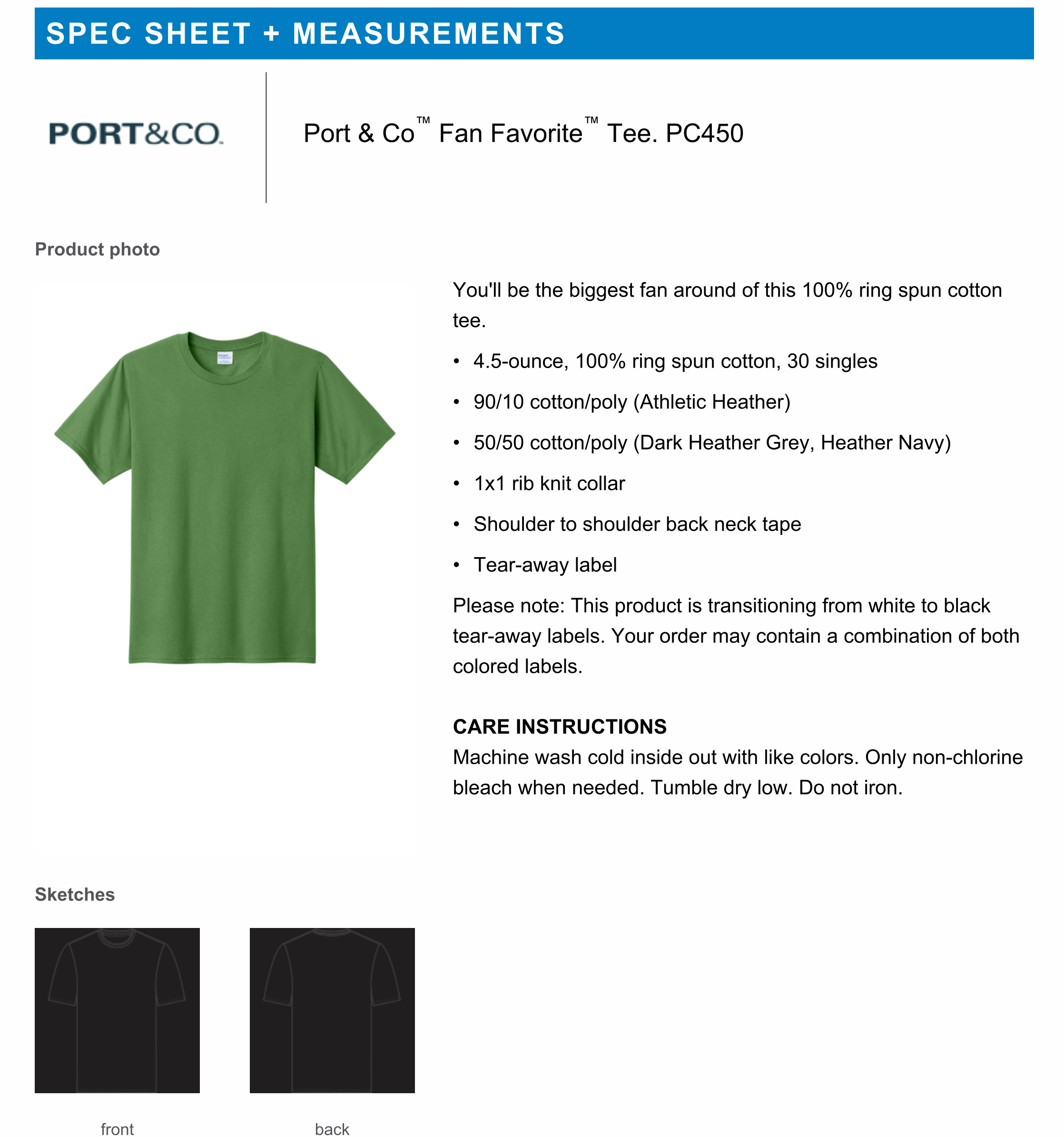 Falcons Fire Spirit Tee