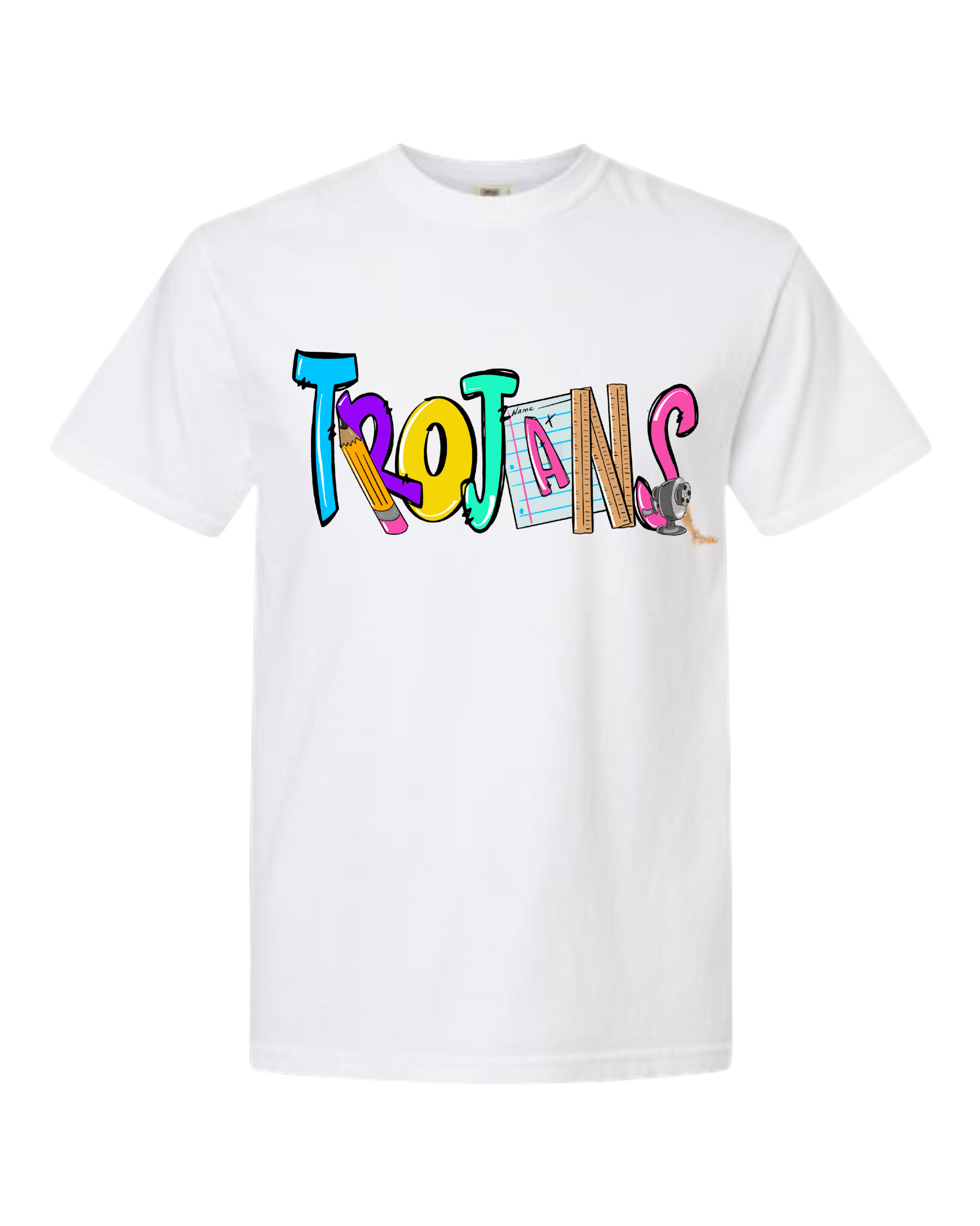 Trojans Teacher Tee