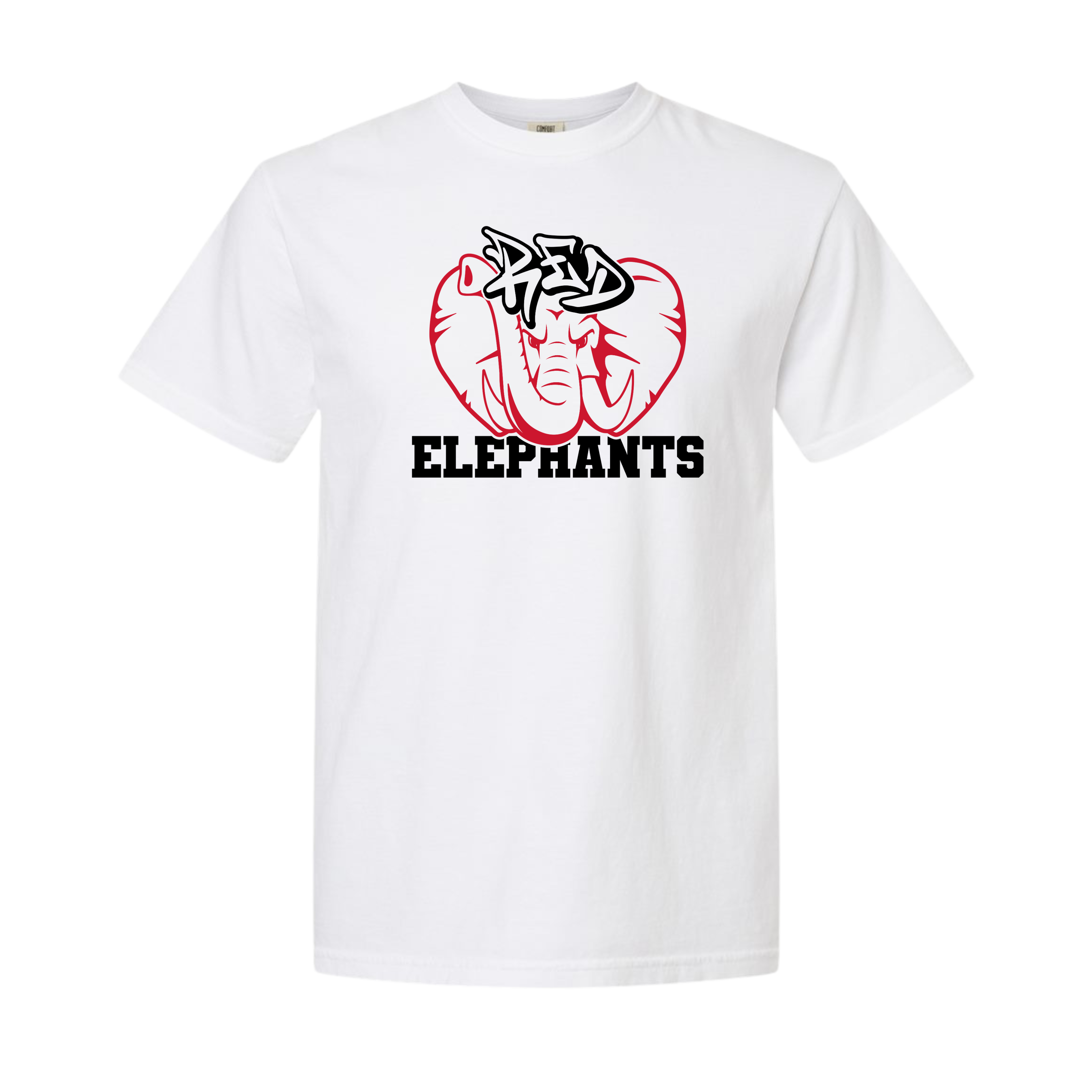 Red Elephants Rad Tee