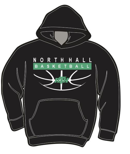 North Hall Basketball Hoodie/Crewncek