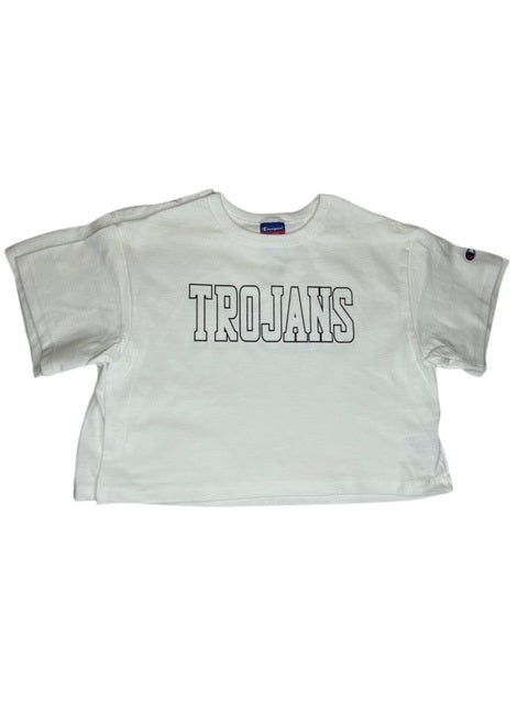 Champion Trojan Crop Tee