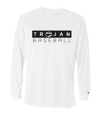 Trojan Baseball Performance Long sleeve